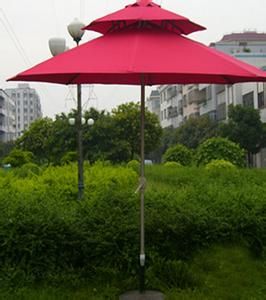 中柱雙層傘
